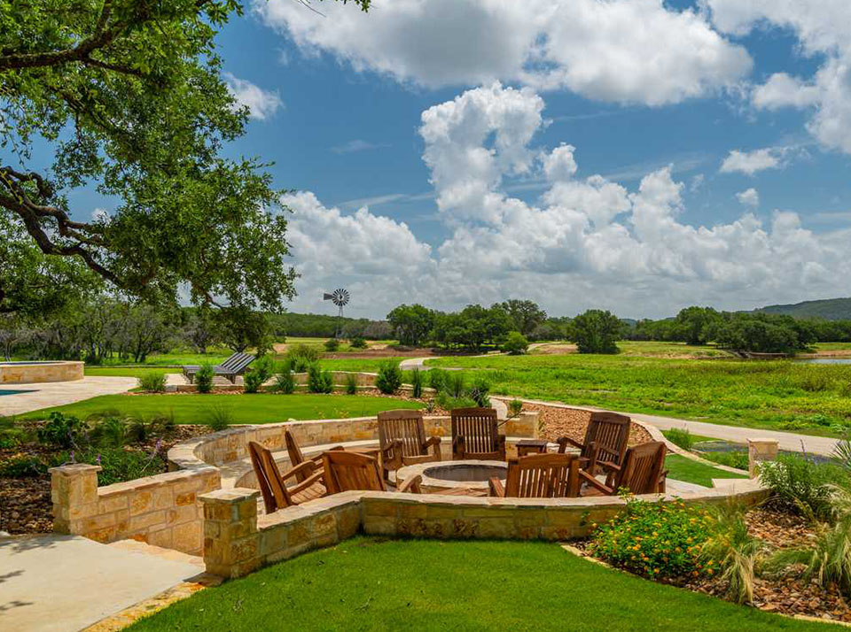 Corporate Hunting Lodge - Fire Pit